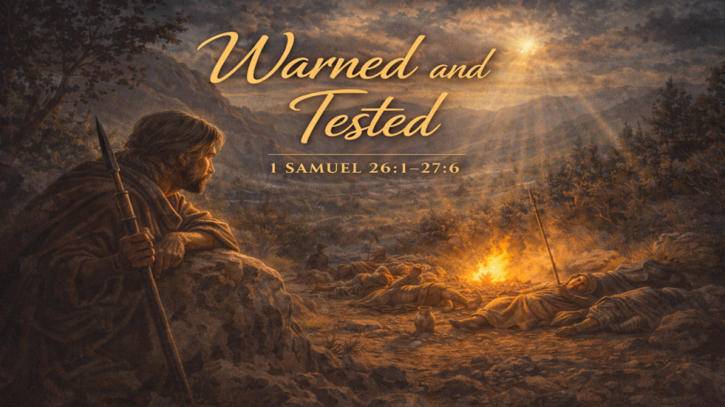 1-11-26PM- “Warned and Tested”