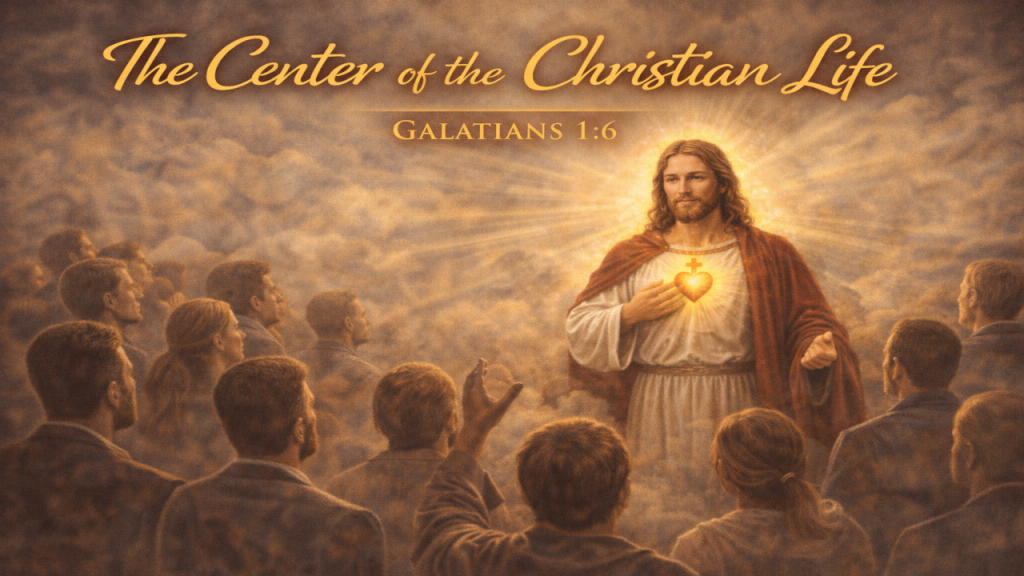3-1-26PM- “The Center of the Christian Life”