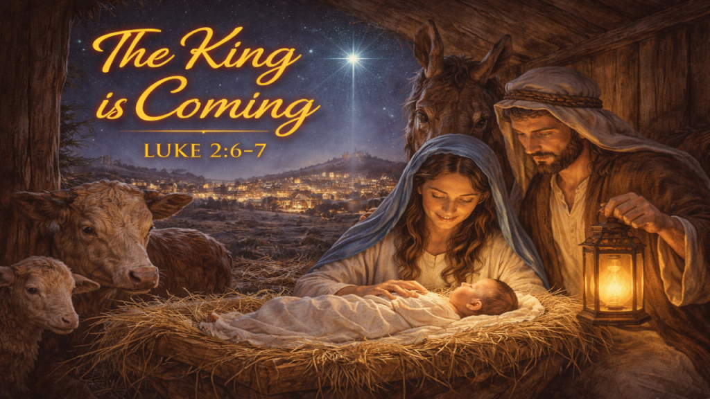 3-29-26PM- “The King is Coming”