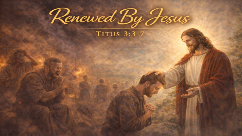 3-8-26AM- “Renewed By Jesus”