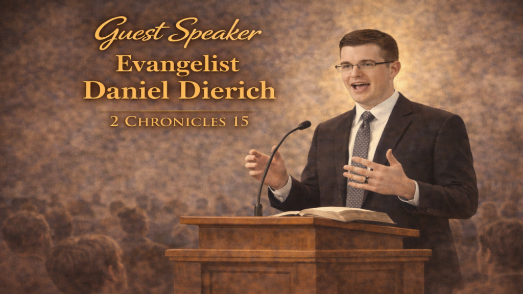 3-22-26AM- “Evangelist Daniel Dierich”