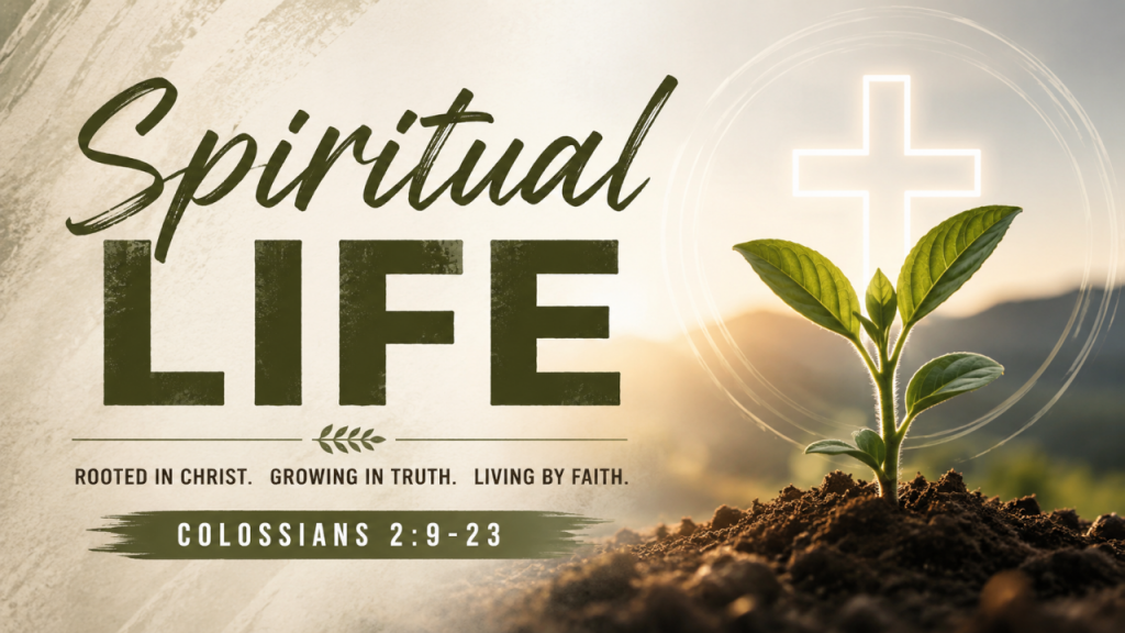 7-19-26PM- “Spiritual Life”