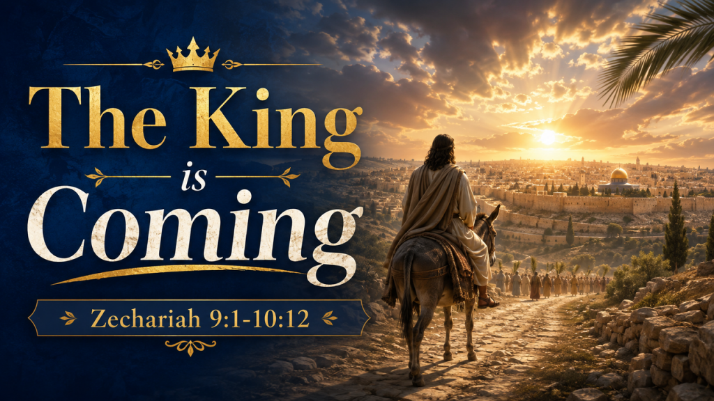 8-23-26AM- “The King is Coming”