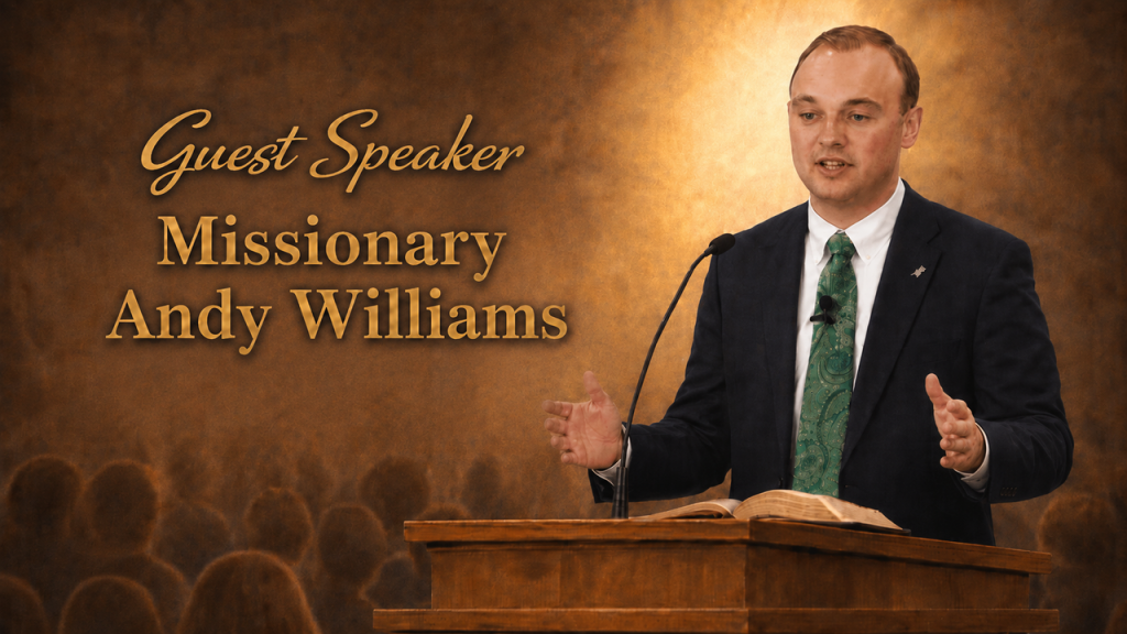8-16-26AM- Missionary Andy Williams
